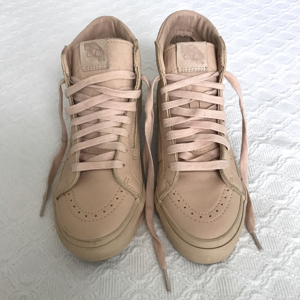 Vans hi sk8 perforated leather sneaker